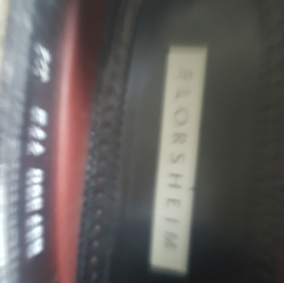 Florsheim wing tips black sz 11 D - Picture 5 of 6